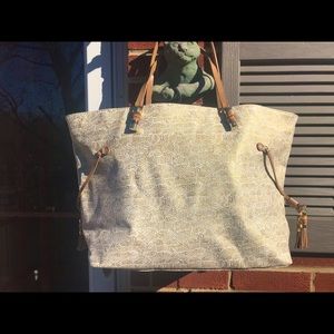 Lily Pulitzer Coated Canvas Tote BNWT